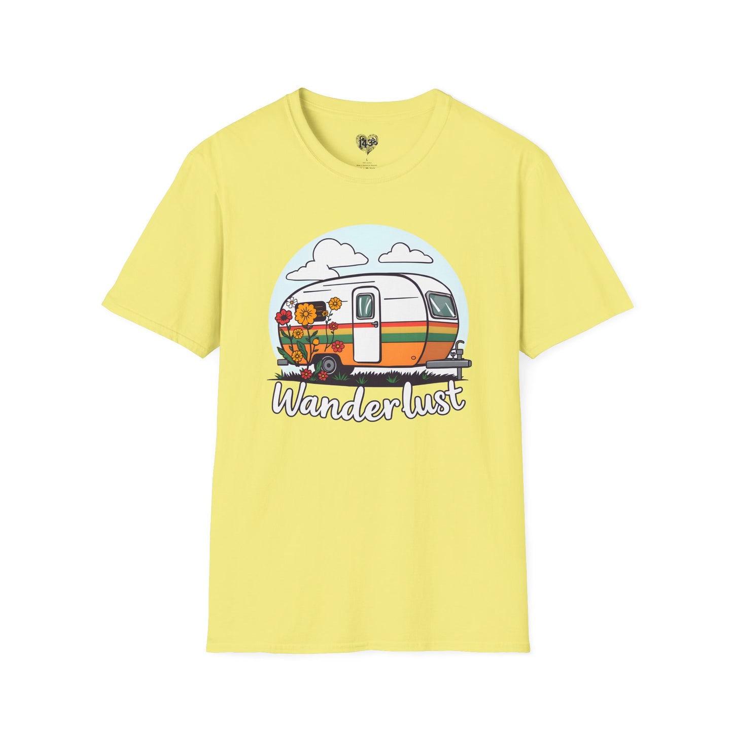 Wanderlust Camper Tee, Nature Lover Adventure Shirt, Outdoor Enthusiast Top,
