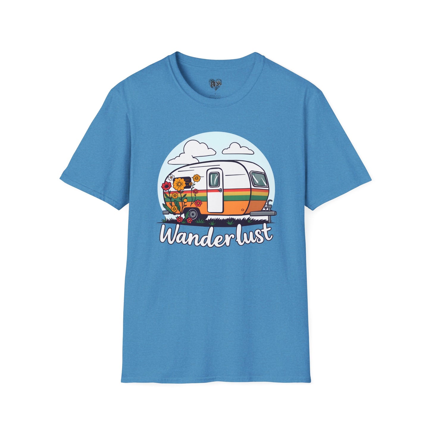 Wanderlust Camper Tee, Nature Lover Adventure Shirt, Outdoor Enthusiast Top,