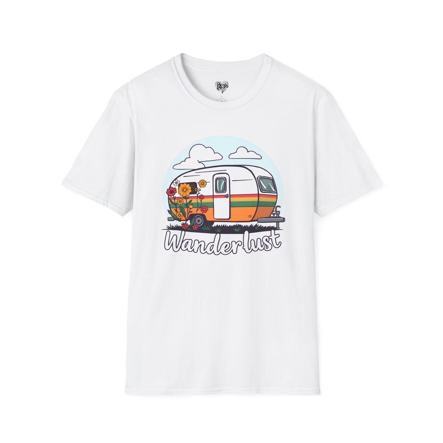 Wanderlust Camper Tee, Nature Lover Adventure Shirt, Outdoor Enthusiast Top,
