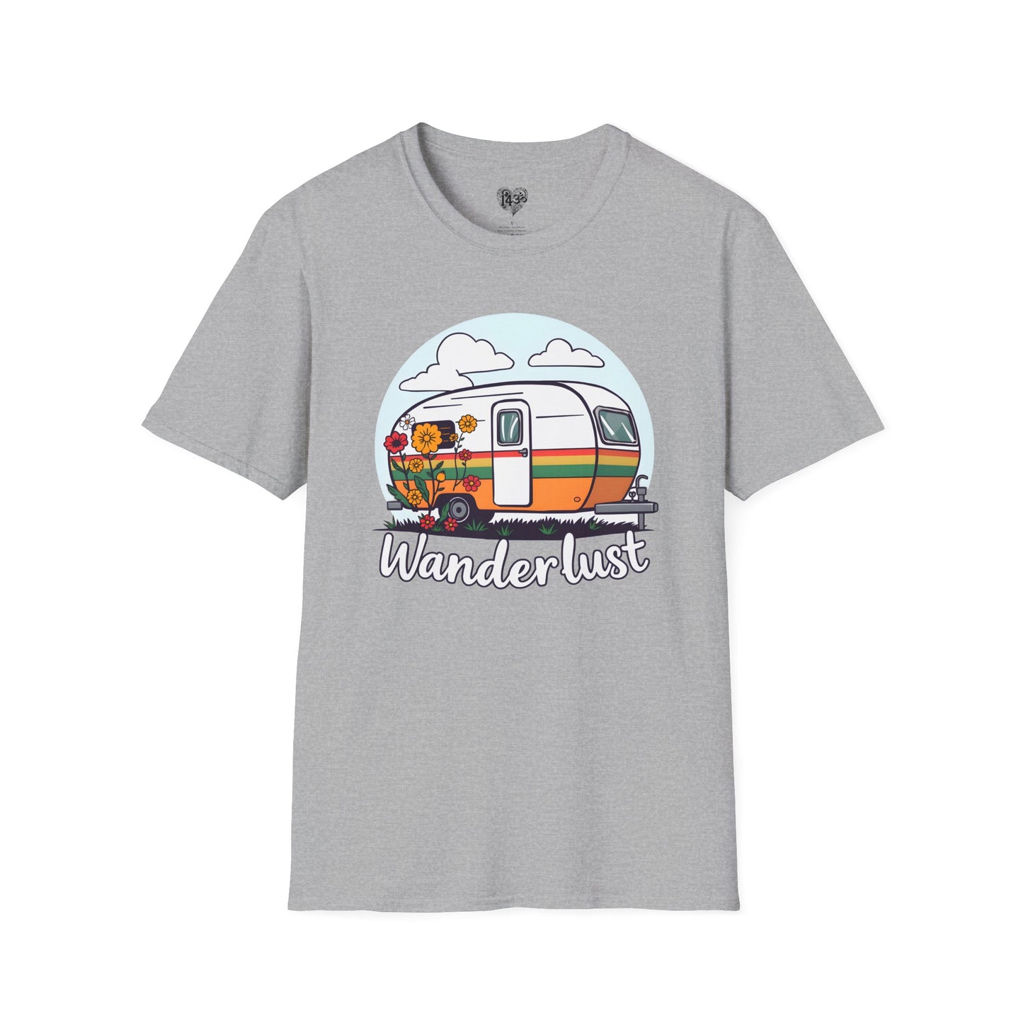 Wanderlust Camper Tee, Nature Lover Adventure Shirt, Outdoor Enthusiast Top,