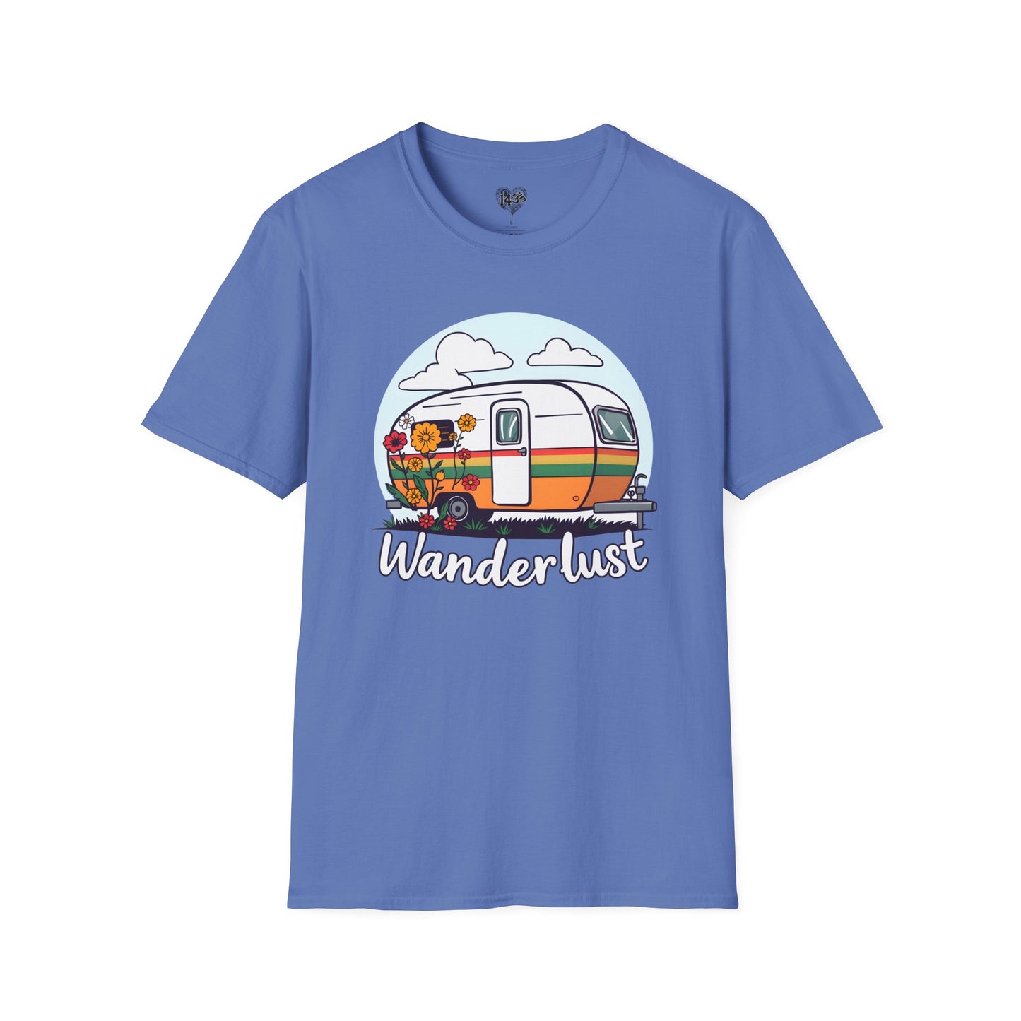 Wanderlust Camper Tee, Nature Lover Adventure Shirt, Outdoor Enthusiast Top,