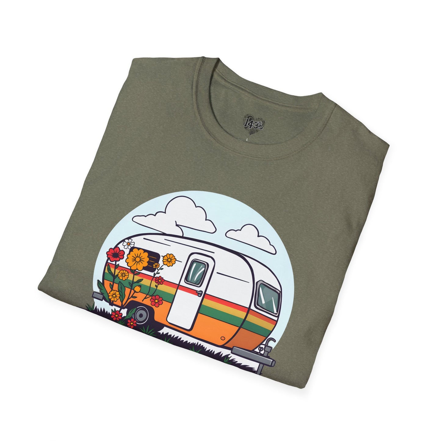 Wanderlust Camper Tee, Nature Lover Adventure Shirt, Outdoor Enthusiast Top,