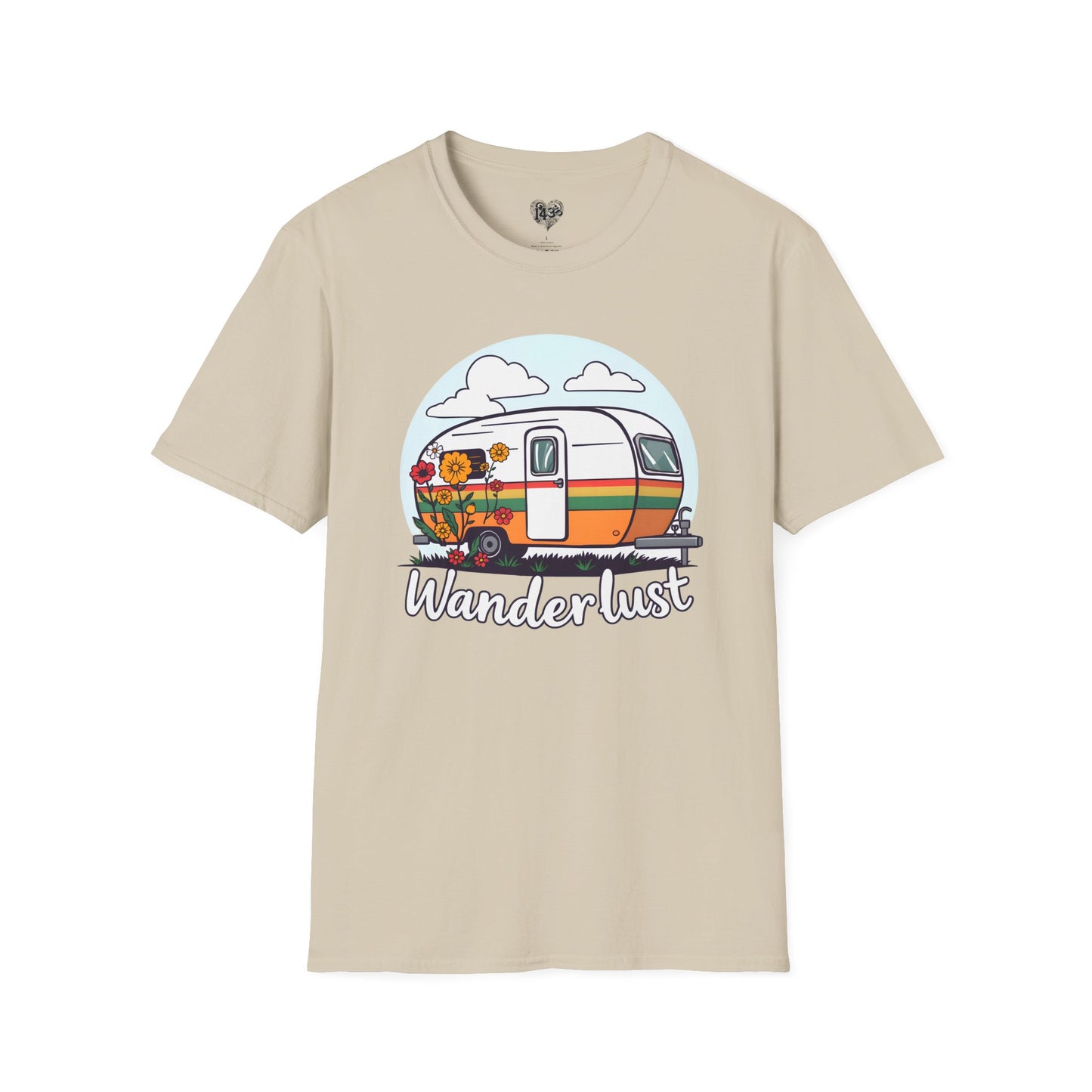 Wanderlust Camper Tee, Nature Lover Adventure Shirt, Outdoor Enthusiast Top,